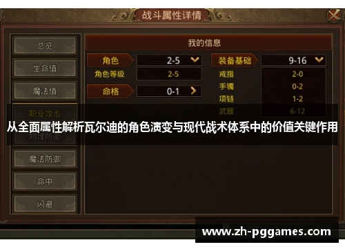 从全面属性解析瓦尔迪的角色演变与现代战术体系中的价值关键作用 从全面属性解析瓦尔迪的角色演变与现代战术体系中的价值关键作用